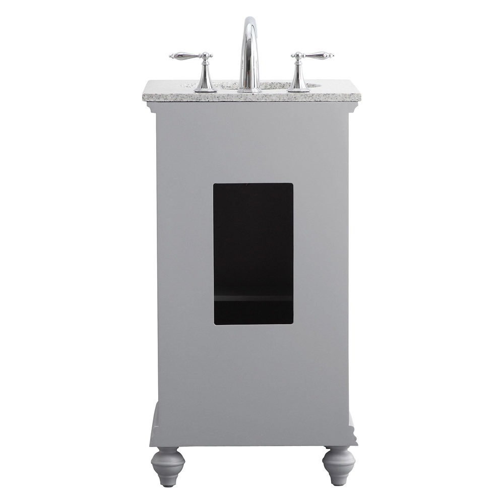 Elegant Otto 19" Single Bathroom Vanity Set - Gray (VF12319GR)