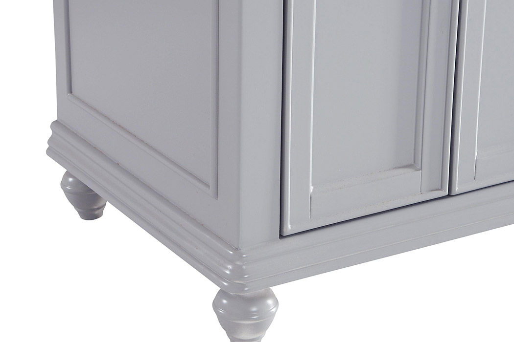 Elegant Otto Single Bathroom Vanity Set - Gray, L 36" (VF12336GR)