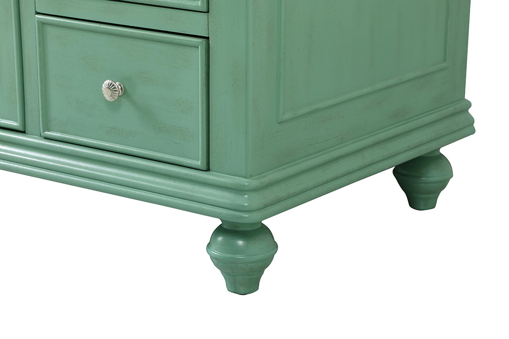 Elegant Otto Single Bathroom Vanity Set - Vintage Mint, L 42" (VF12342VM)