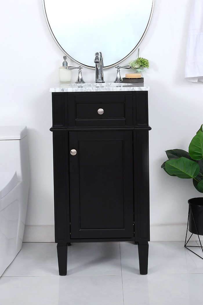 Elegant - Single Bathroom Vanity Set (PNT-VF12518)