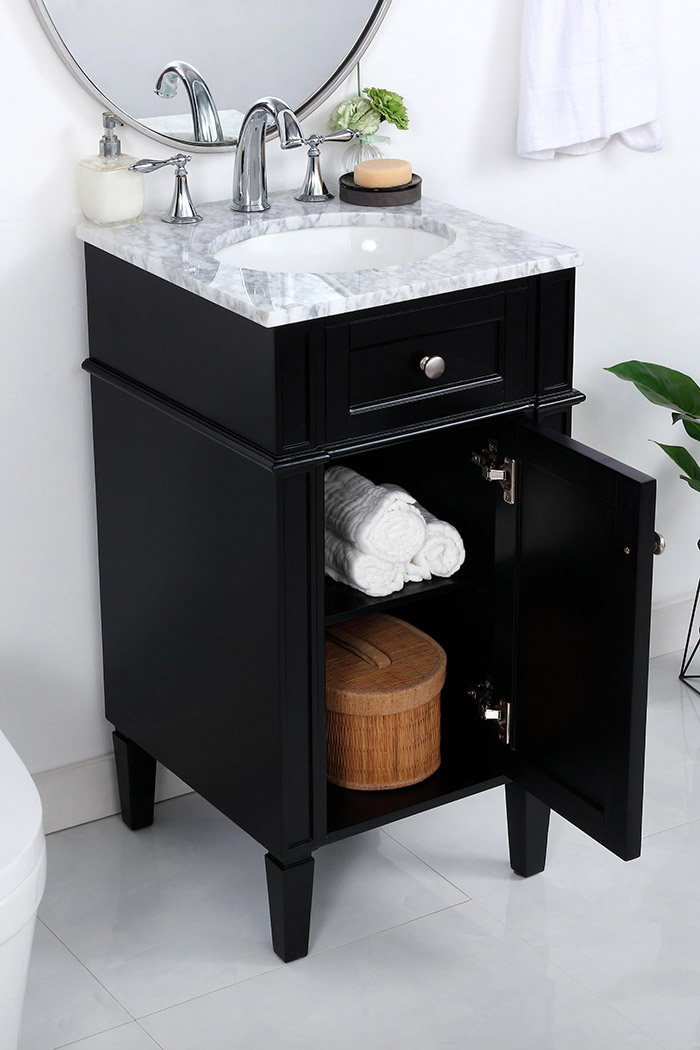 Elegant - Single Bathroom Vanity Set (PNT-VF12518)