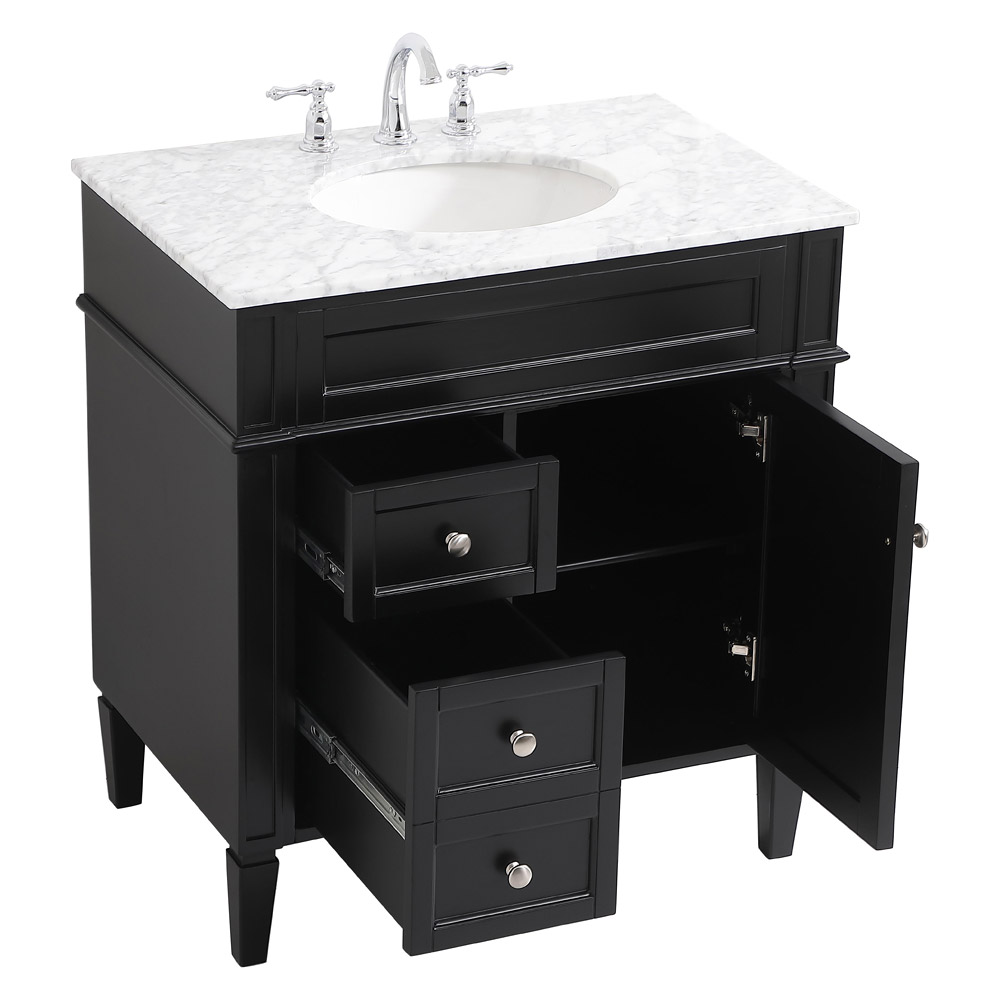 Elegant - Single Bathroom Vanity Set (PNT-VF12532)
