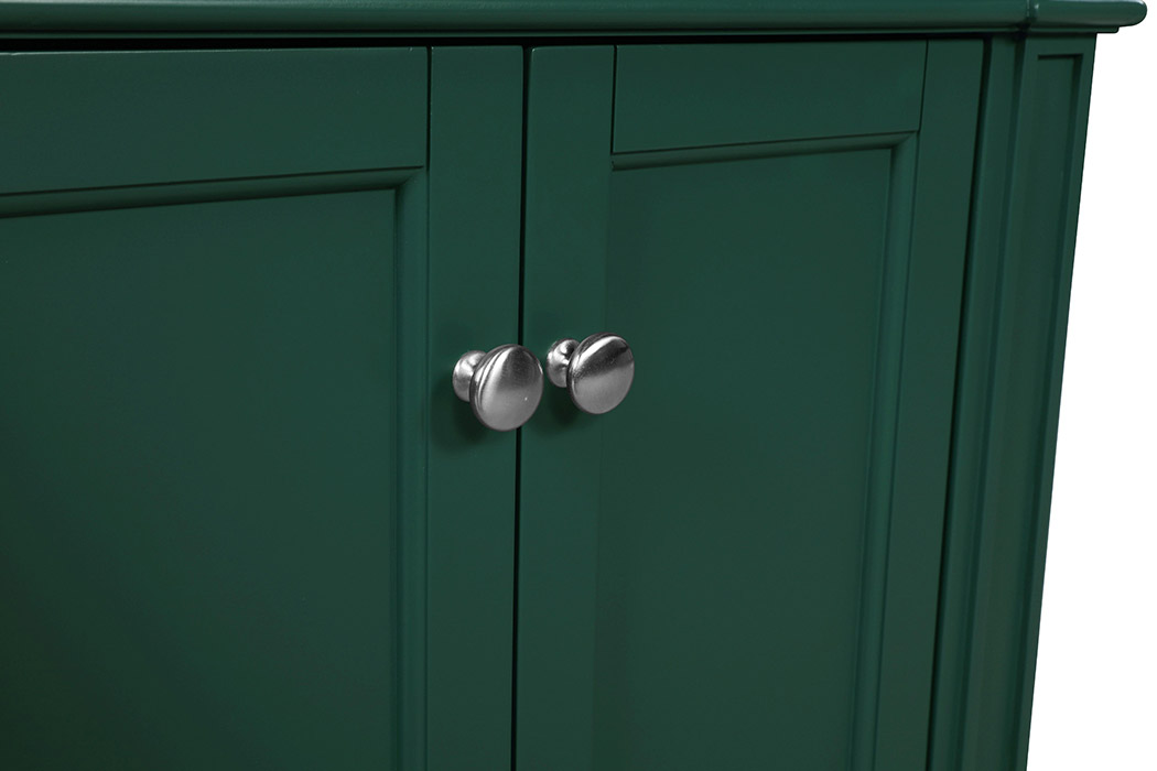 Elegant Single Bathroom Vanity Set - Green, L 36" (VF12536GN)