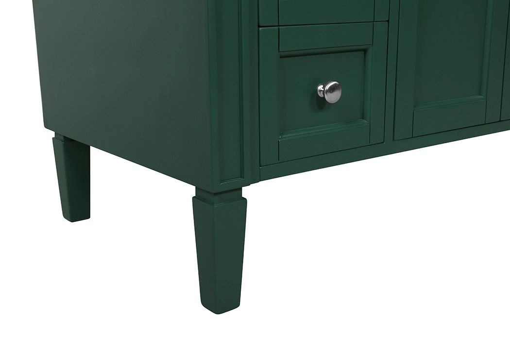 Elegant Single Bathroom Vanity Set - Green, L 36" (VF12536GN)