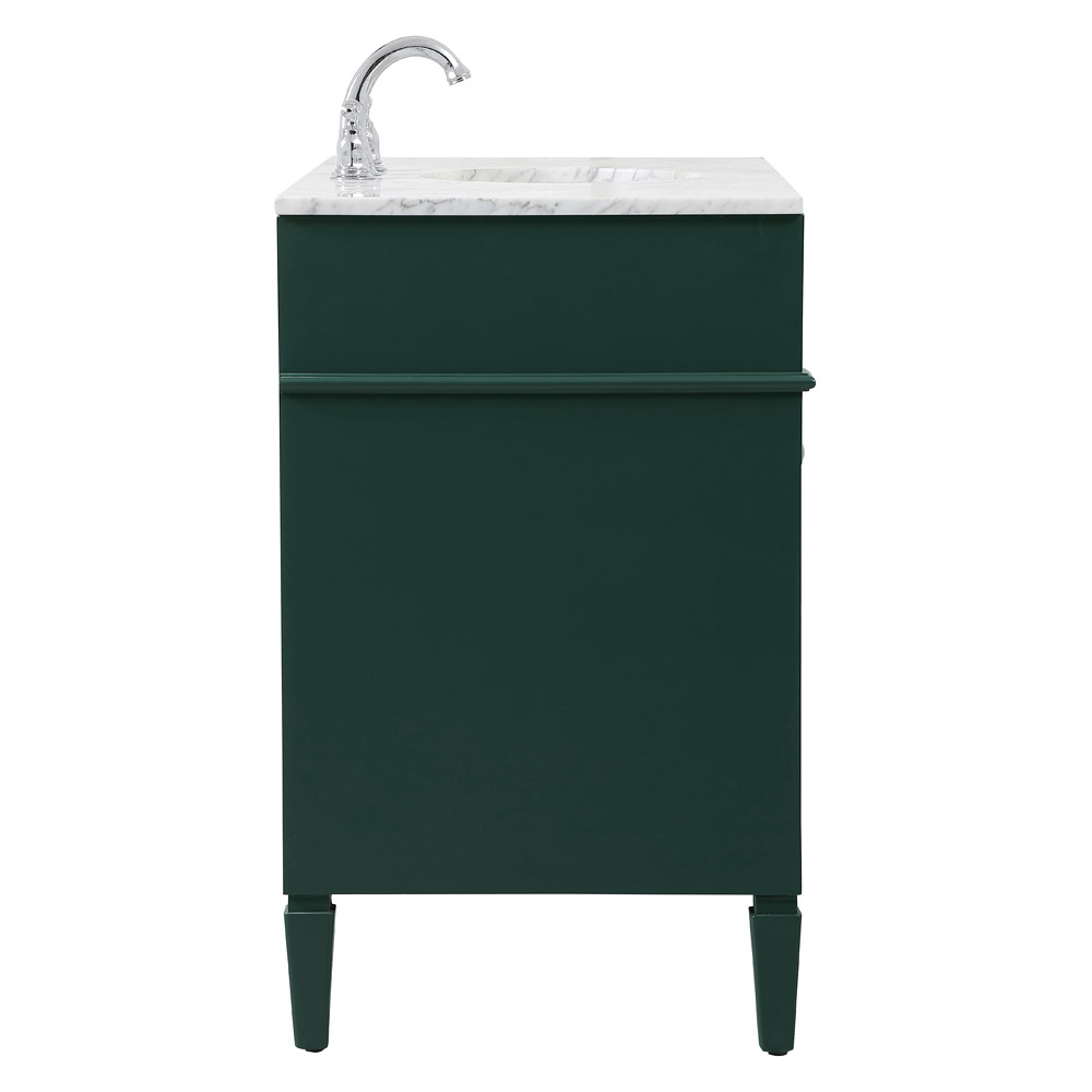 Elegant 42" Single Bathroom Vanity Set - Green (VF12542GN)