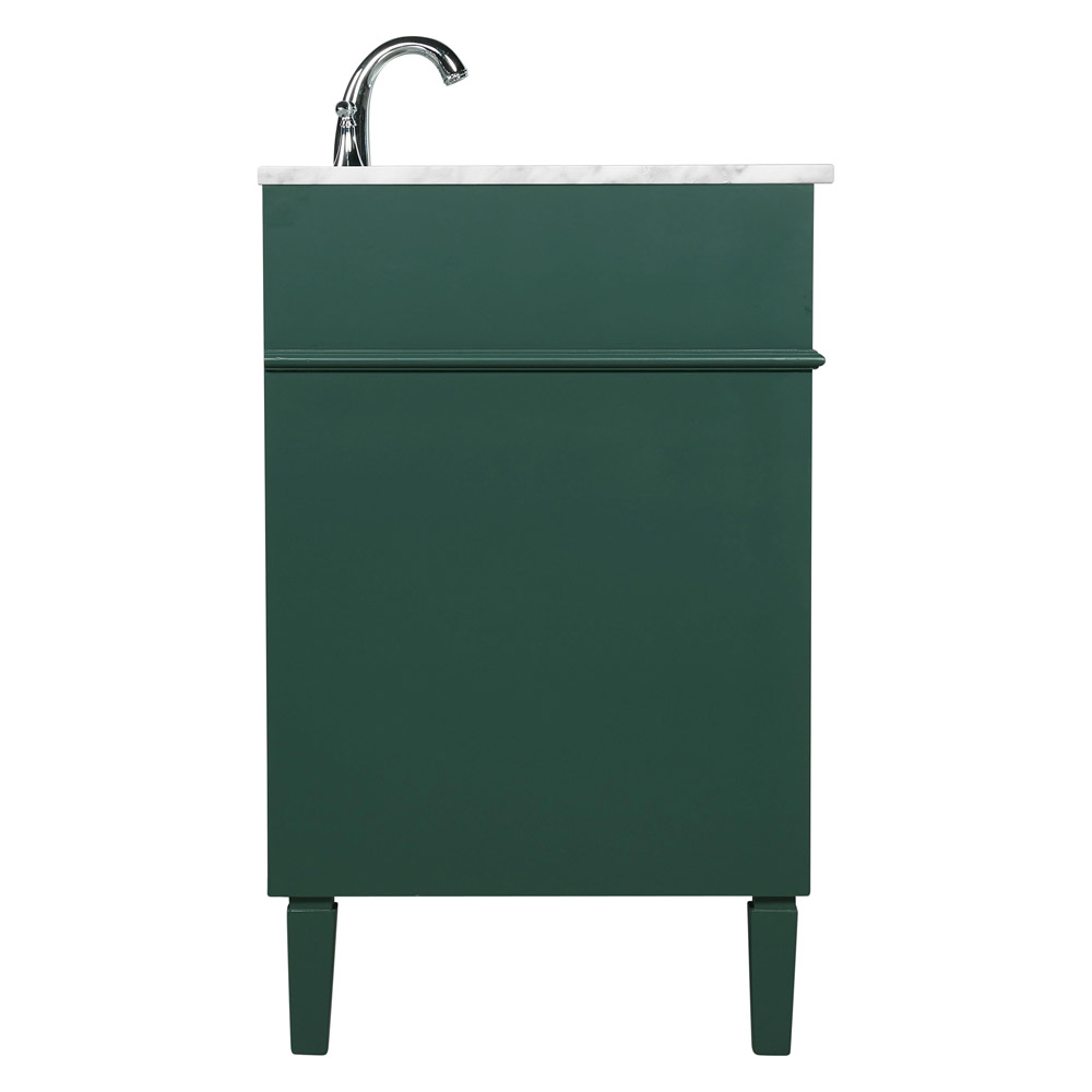 Elegant 60" Single Bathroom Vanity Set - Green (VF12548GN)