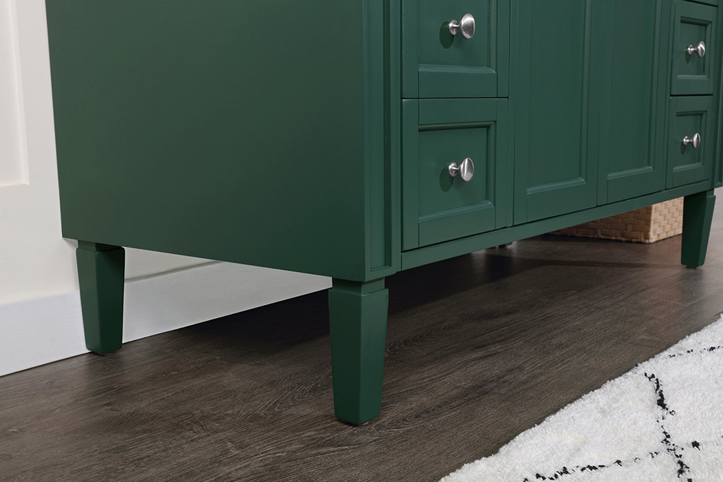 Elegant 60" Single Bathroom Vanity Set - Green (VF12548GN)