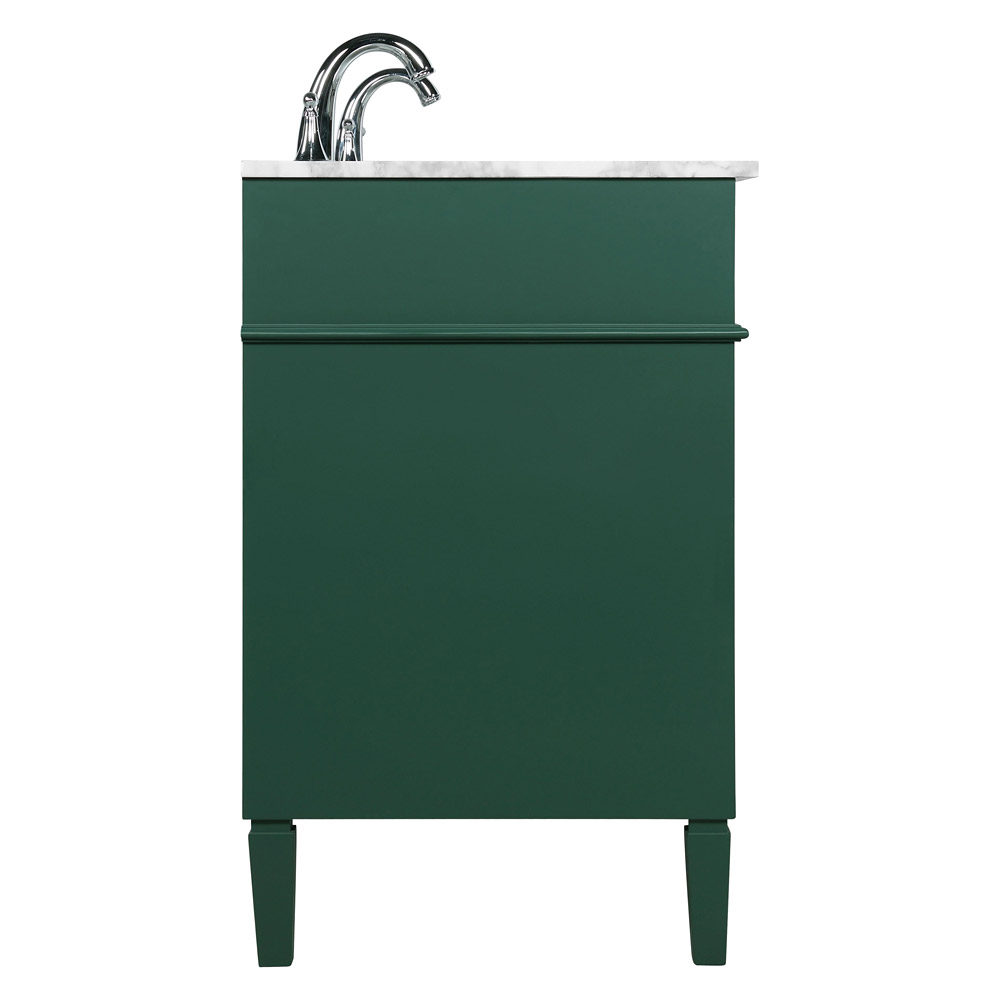 Elegant 60" Single Bathroom Vanity Set - Green (VF12560DGN)