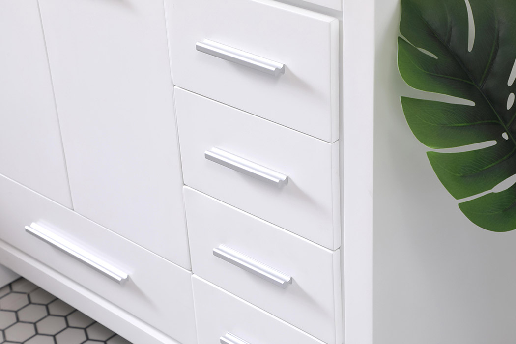Elegant Bathroom Vanity - White (VF12840WH)