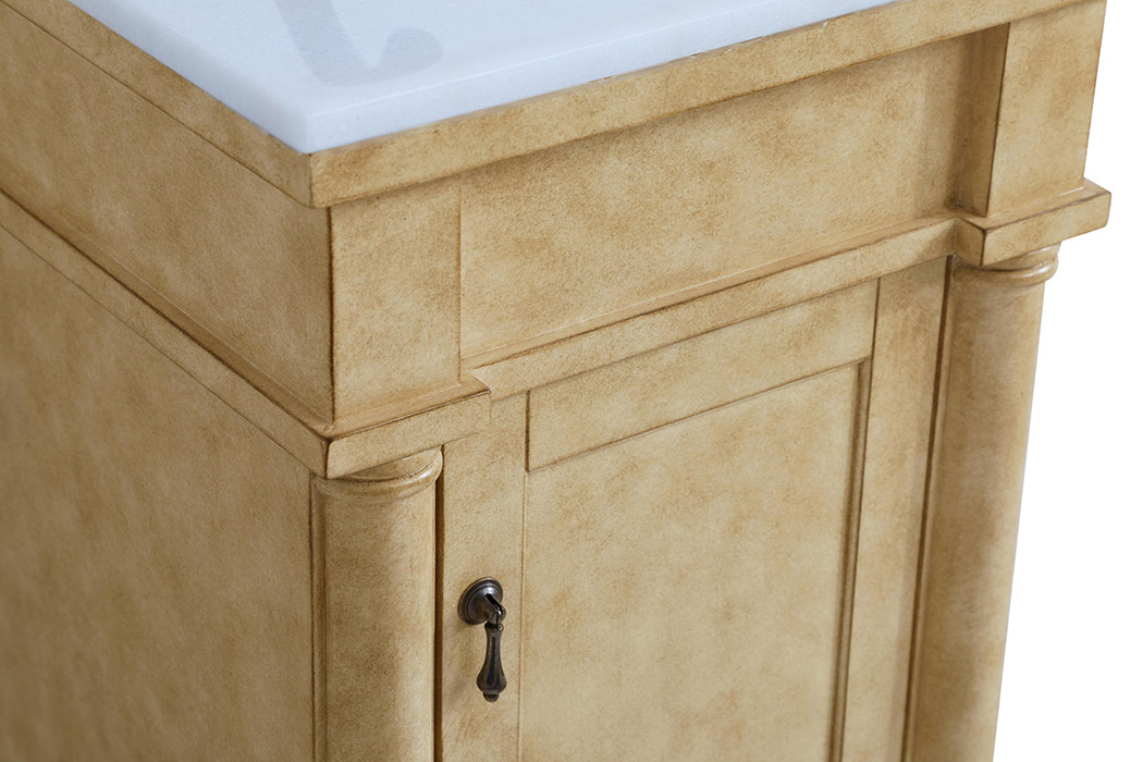 Elegant Bathroom Vanity - Antique Beige (VF13018AB)