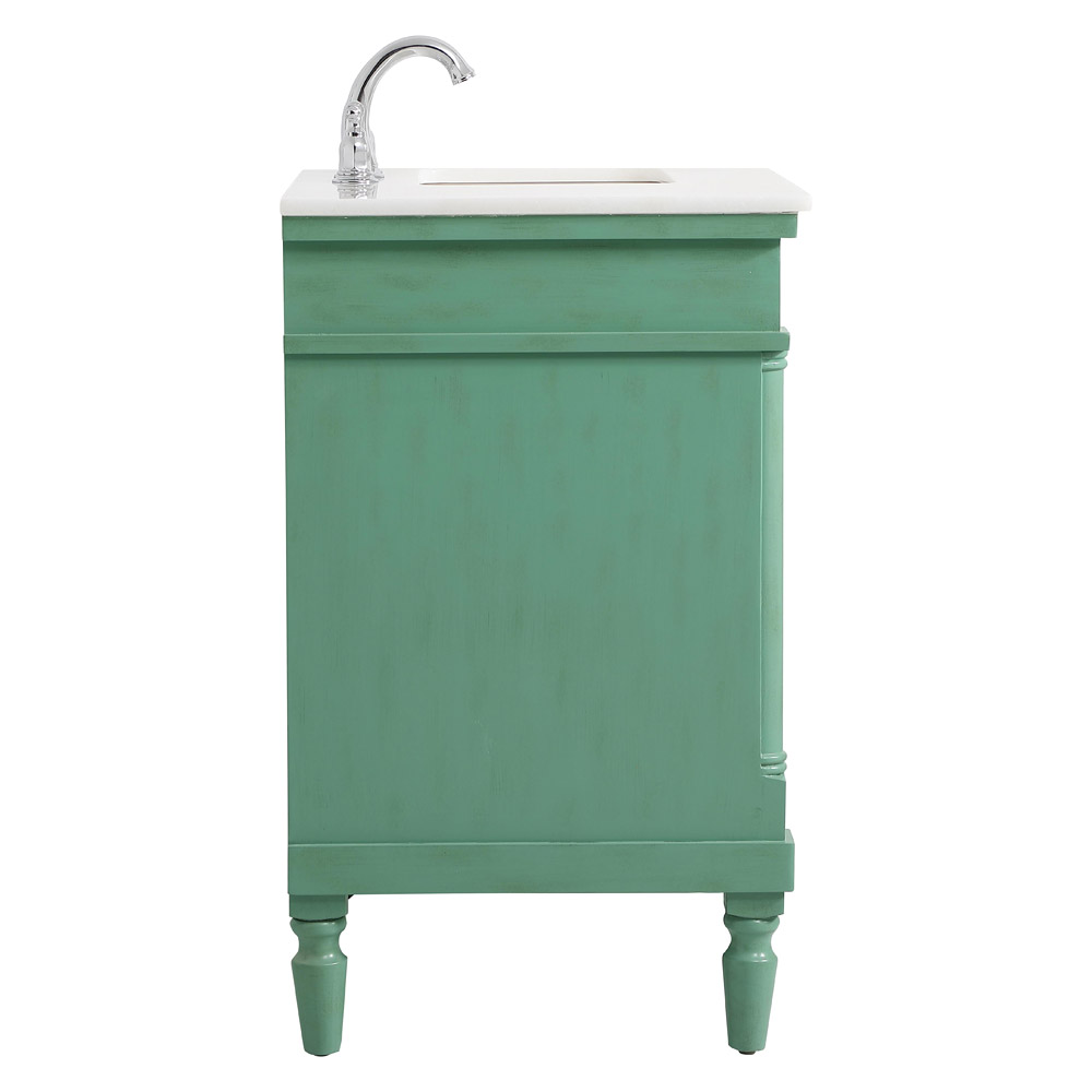 Elegant Bathroom Vanity - Vintage Mint (VF13036VM)