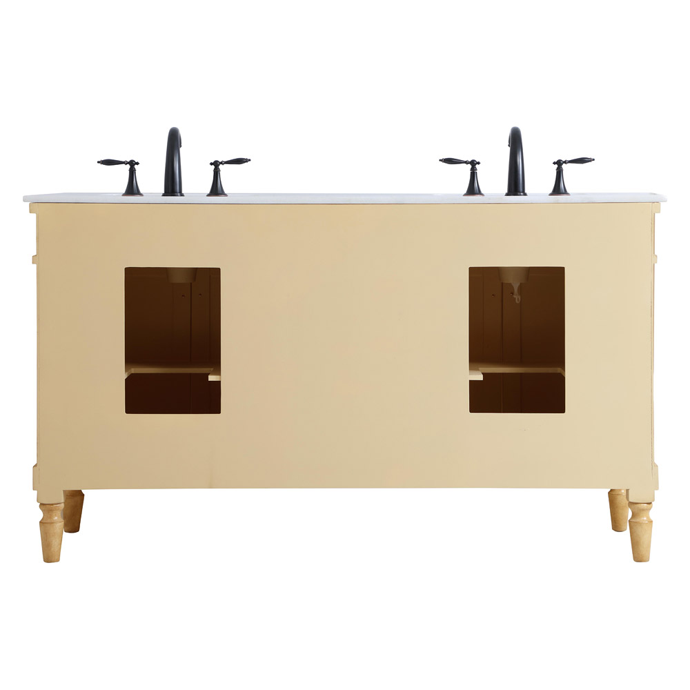 Elegant Bathroom Vanity - Antique Beige (VF13060DAB)