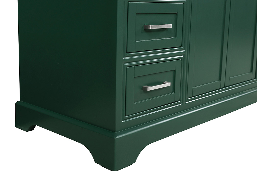 Elegant Bathroom Vanity - Green, L 48" (VF15048GN)