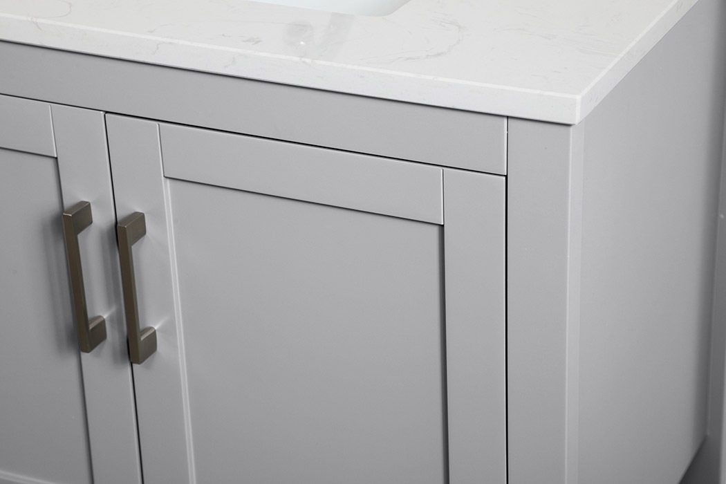 Elegant Bathroom Vanity - Gray (VF16030GR)