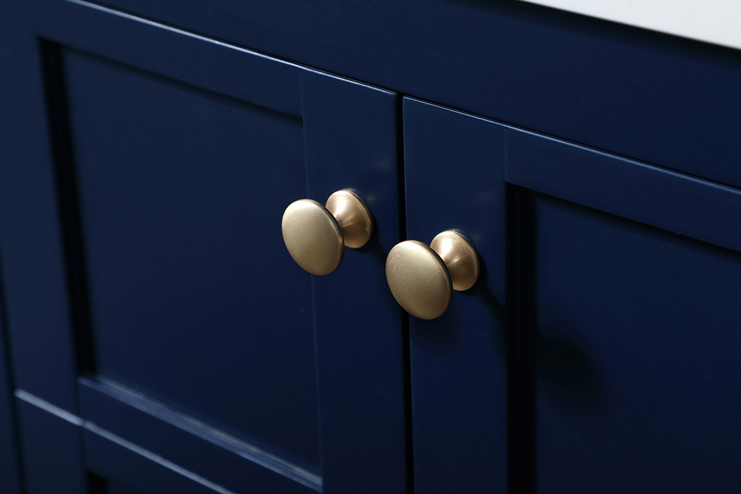 Elegant Bathroom Vanity - Blue (VF16432BL)