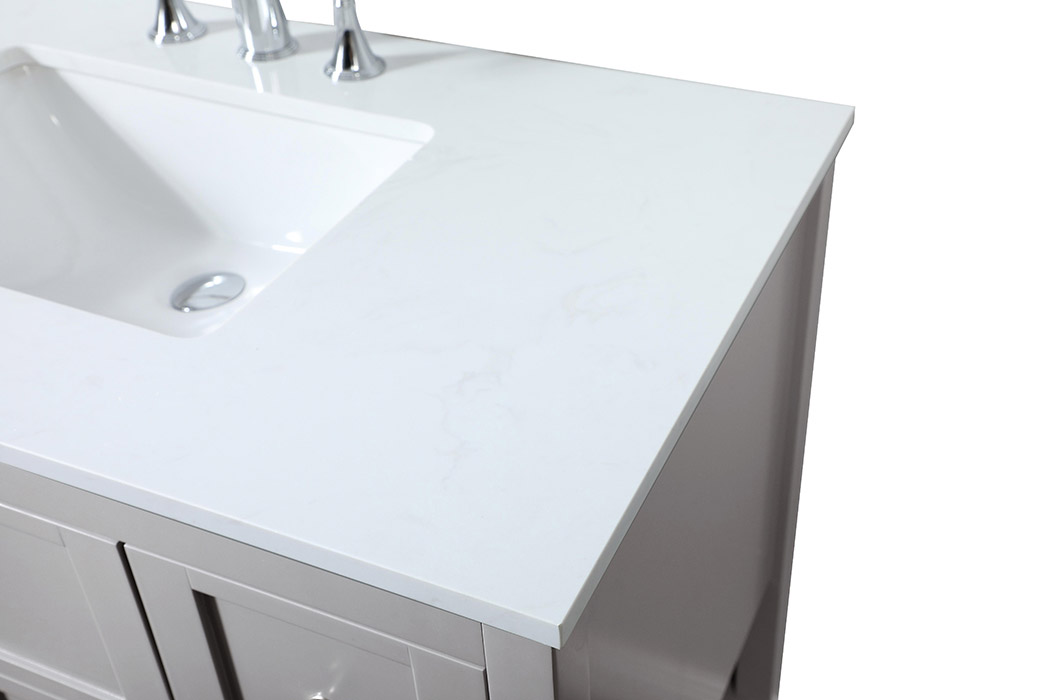Elegant Bathroom Vanity - Gray (VF16432GR)