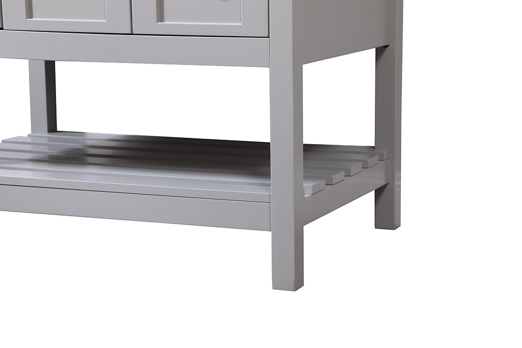 Elegant Bathroom Vanity - Gray (VF16432GR)