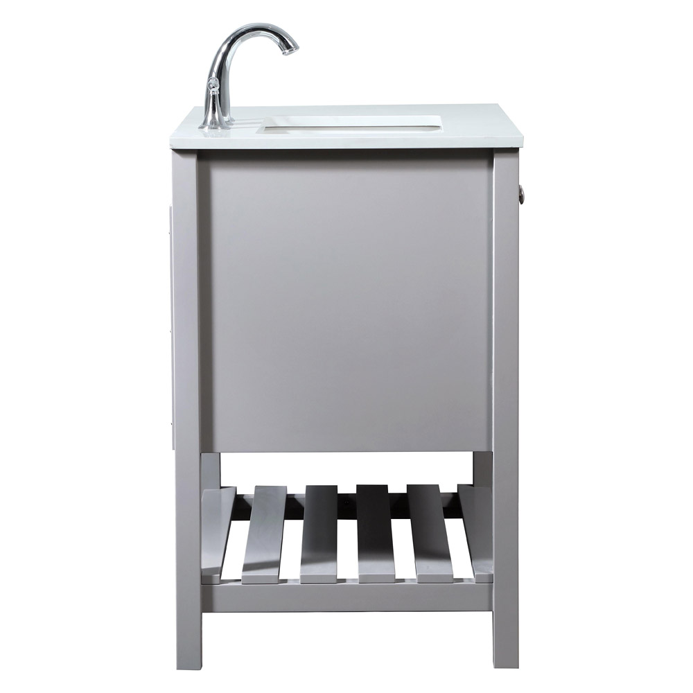 Elegant Bathroom Vanity - Gray (VF16432GR)