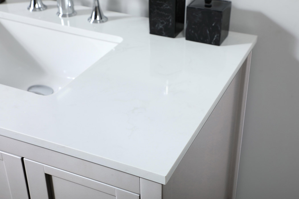 Elegant Bathroom Vanity - Gray (VF16432GR)