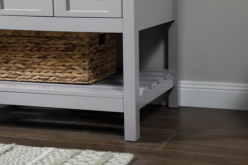 Elegant Bathroom Vanity - Gray (VF16432GR-BS)