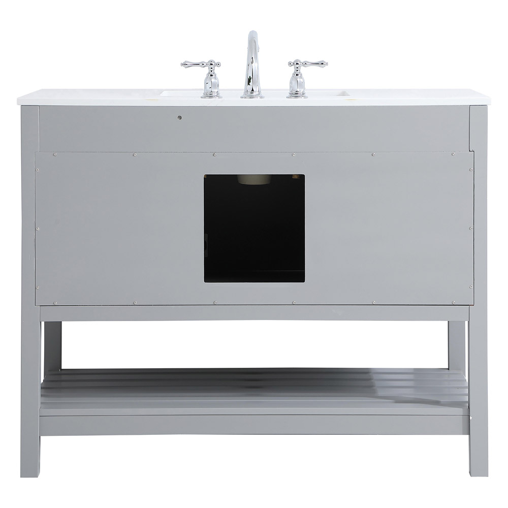 Elegant Bathroom Vanity - Gray (VF16442GR)