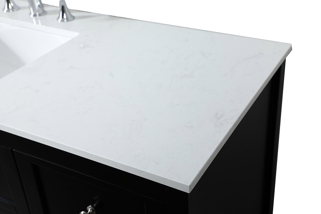 Elegant Bathroom Vanity - Black (VF16460BK)