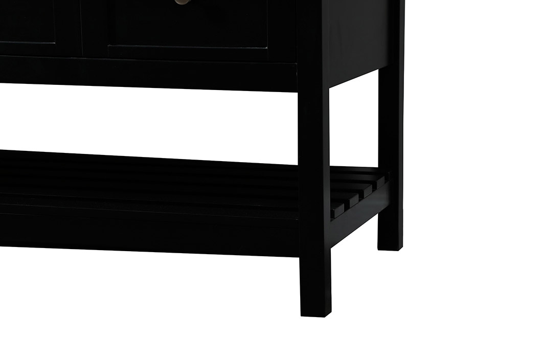 Elegant Bathroom Vanity - Black (VF16460BK)