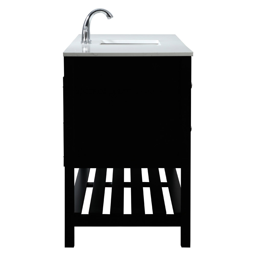Elegant Bathroom Vanity - Black (VF16460BK)