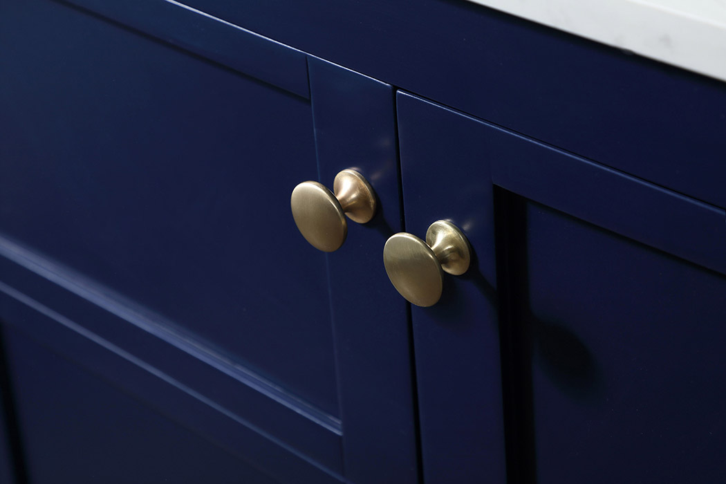 Elegant Bathroom Vanity - Blue (VF16460BL)