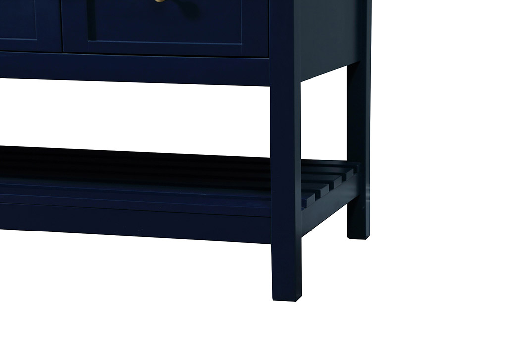 Elegant Bathroom Vanity - Blue (VF16460BL)