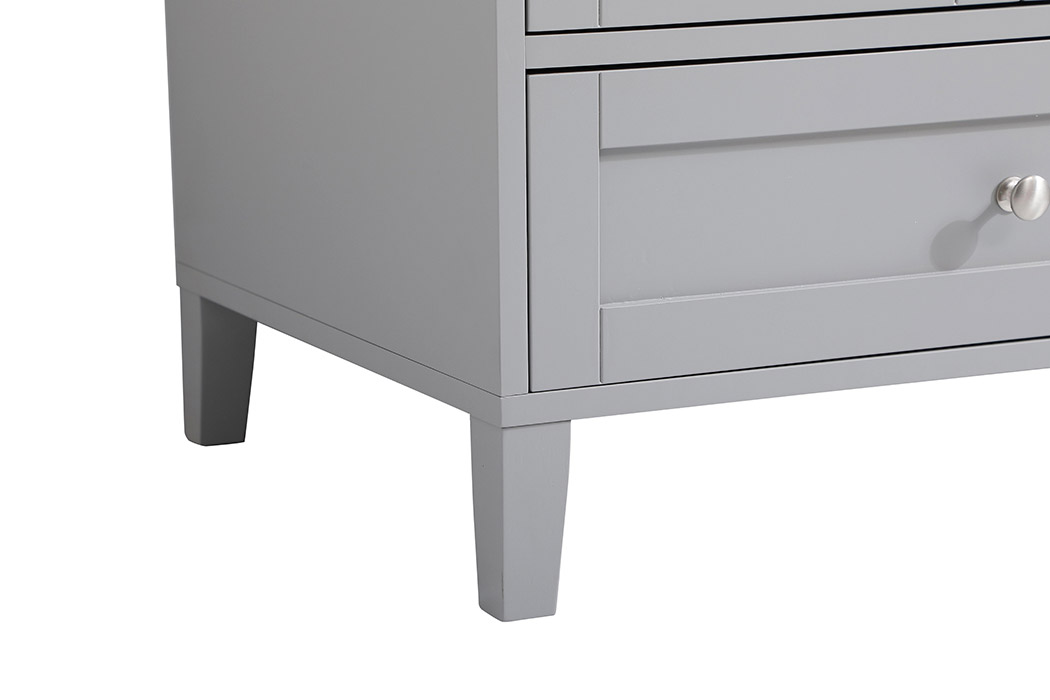 Elegant Bathroom Vanity - Gray (VF18042GR-BS)