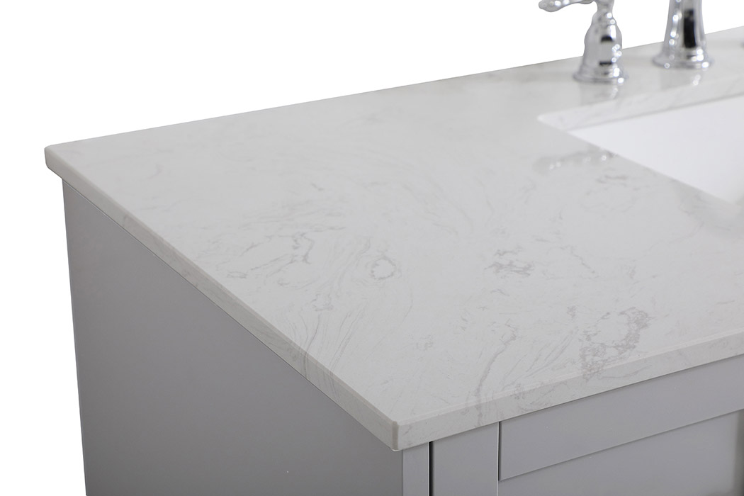 Elegant Bathroom Vanity - Gray (VF18048GR)