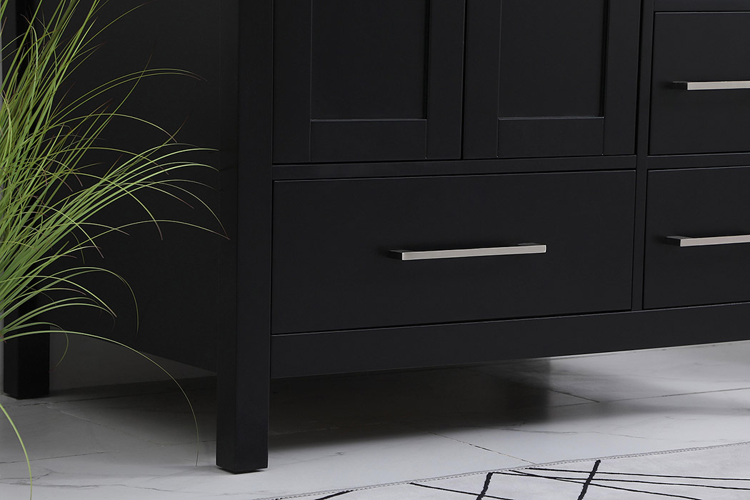 Elegant Bathroom Vanity - Black (VF18832BK-BS)