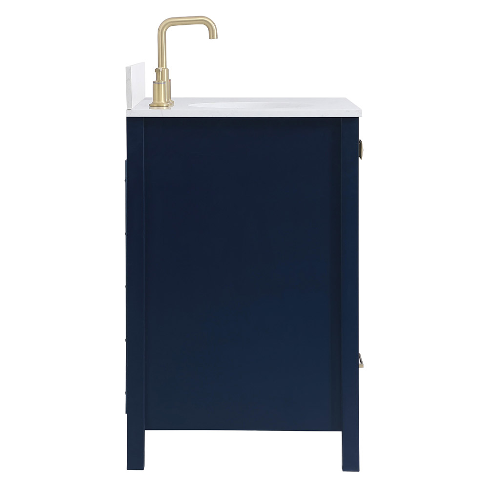 Elegant Bathroom Vanity - Blue (VF18832BL-BS)