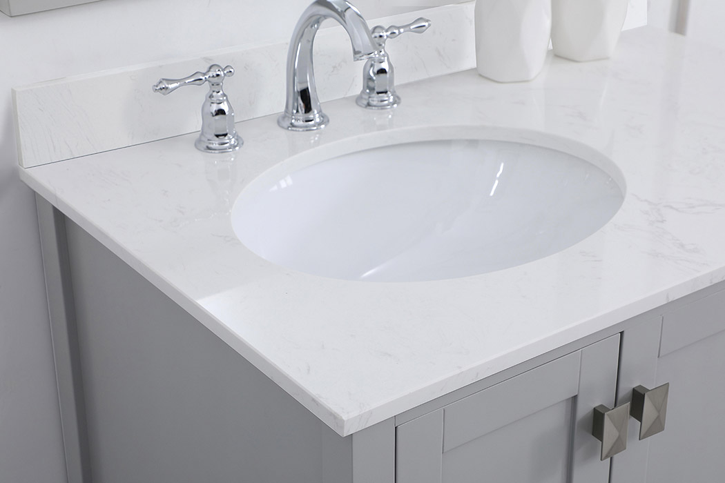 Elegant Bathroom Vanity - Gray (VF18832GR-BS)