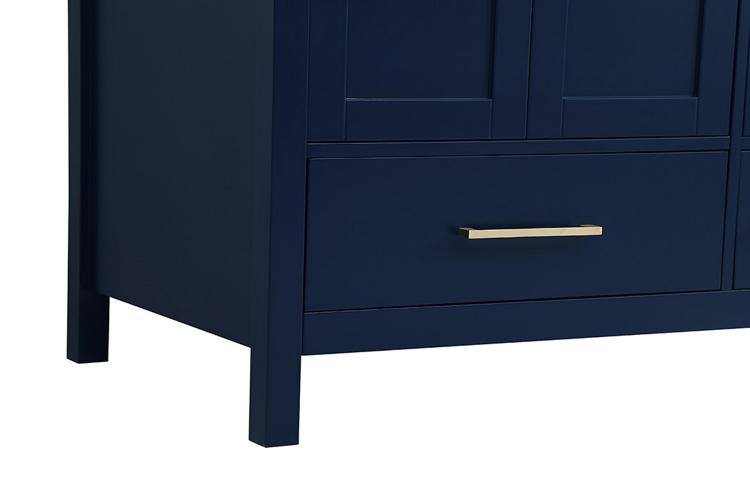 Elegant Bathroom Vanity - Blue (VF18836BL-BS)