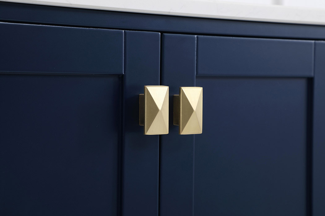 Elegant Bathroom Vanity - Blue (VF18836BL-BS)