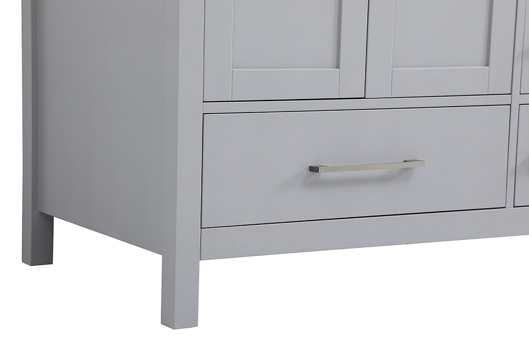 Elegant Bathroom Vanity - Gray (VF18836GR-BS)