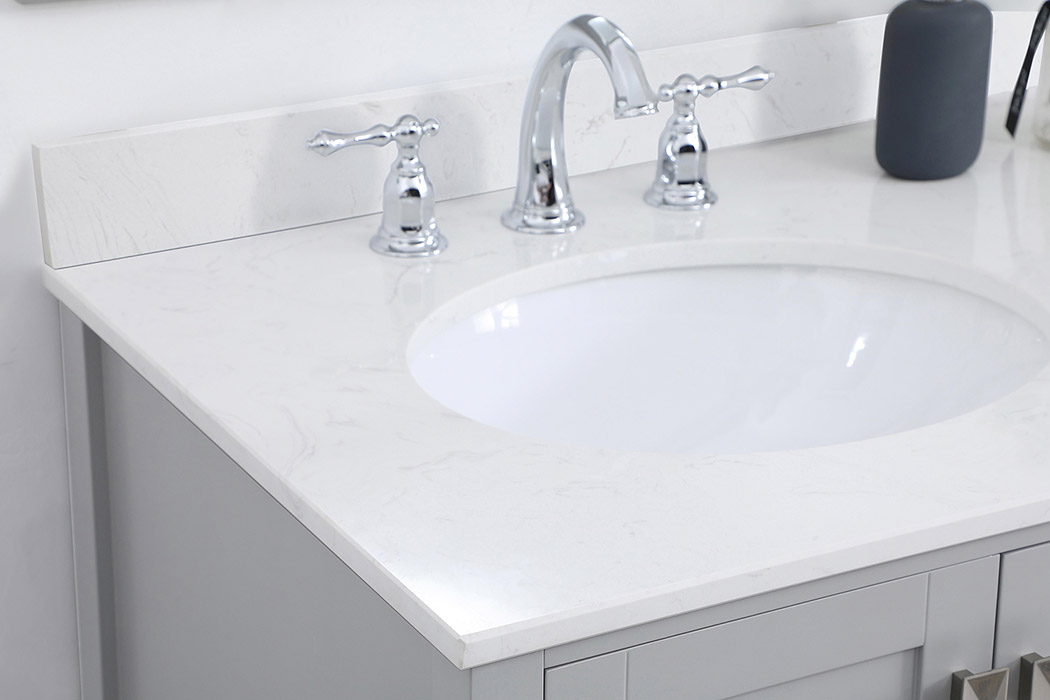 Elegant Bathroom Vanity - Gray (VF18836GR-BS)