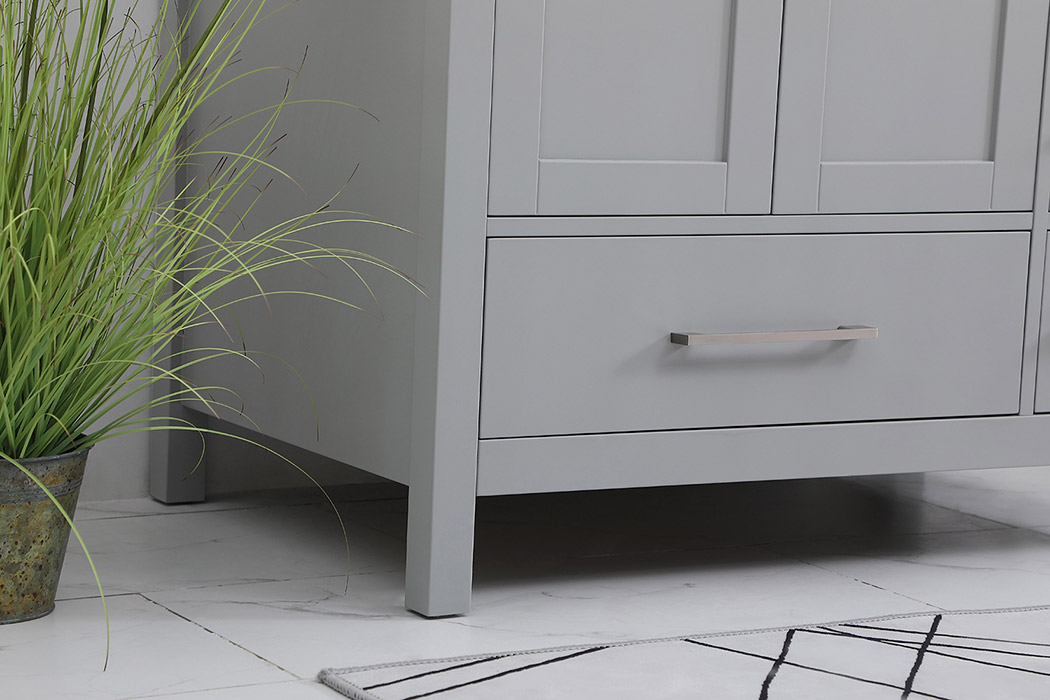Elegant Bathroom Vanity - Gray (VF18836GR-BS)