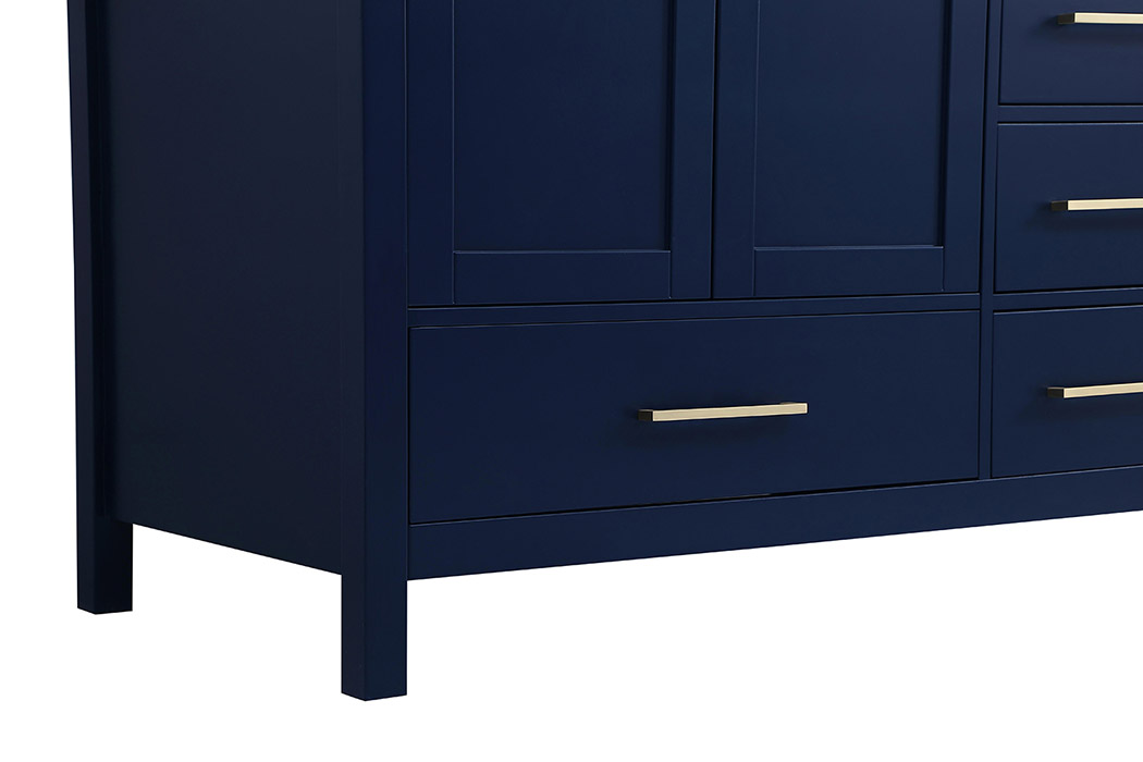Elegant Bathroom Vanity - Blue (VF18842BL-BS)