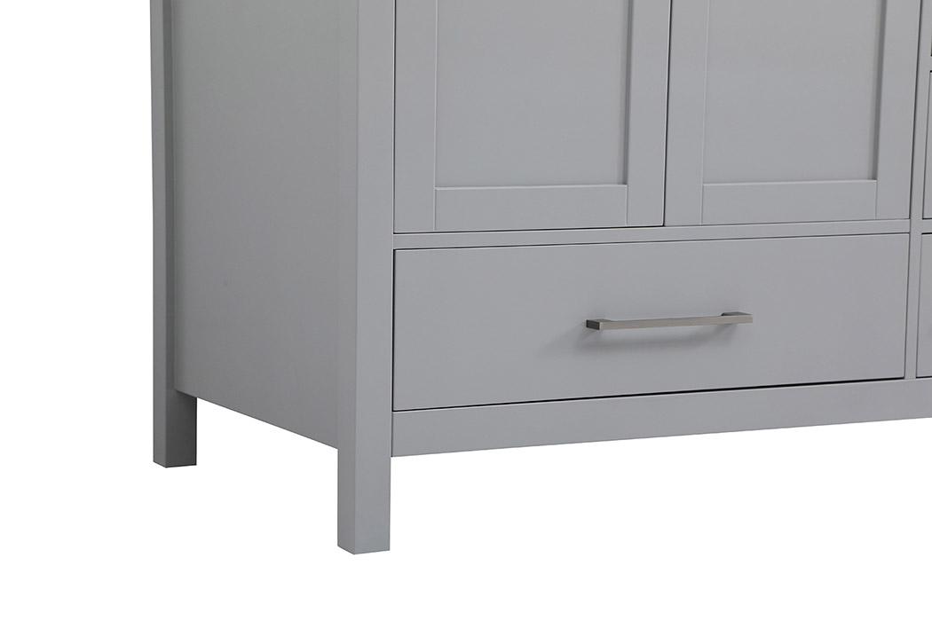 Elegant Bathroom Vanity - Gray (VF18842GR-BS)