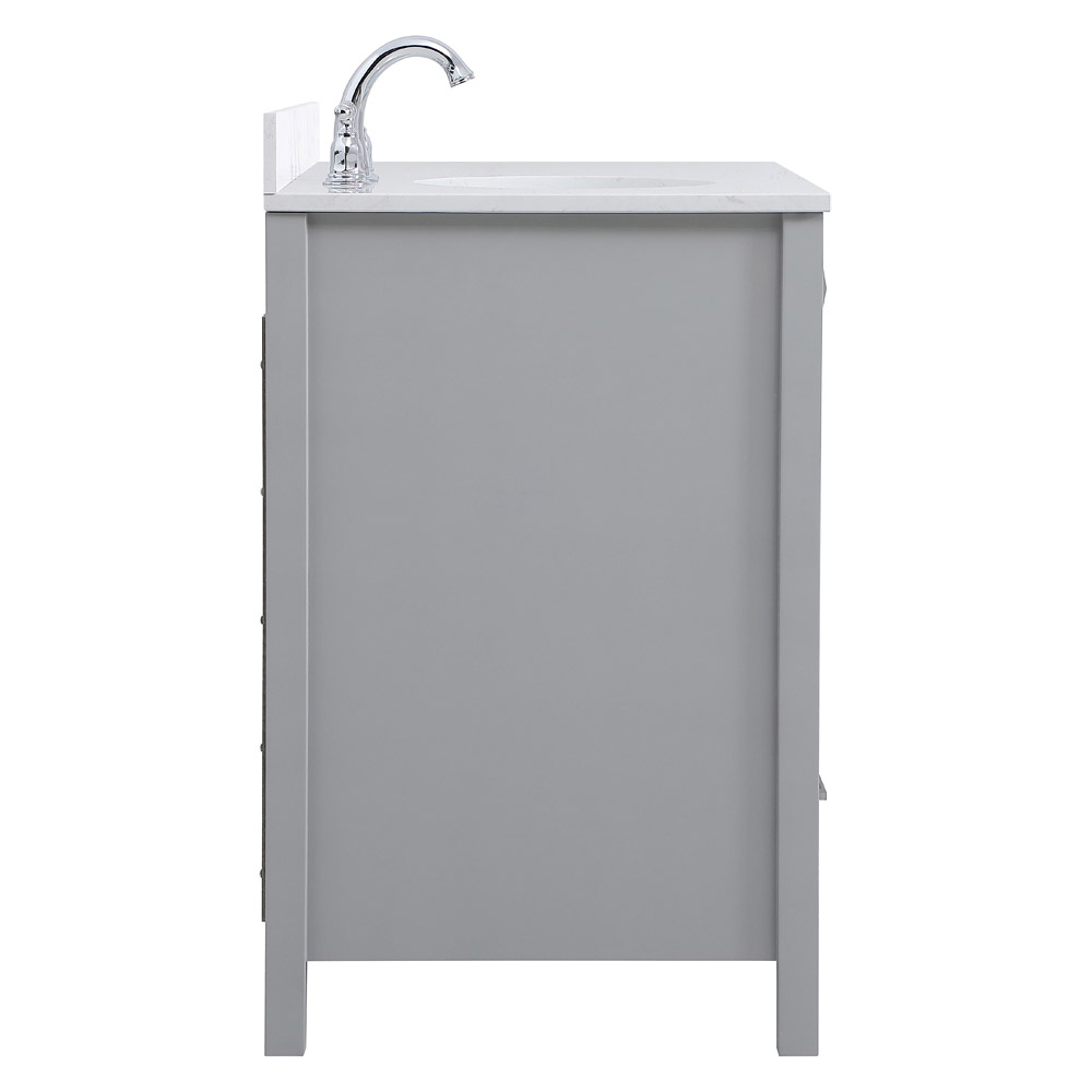 Elegant Bathroom Vanity - Gray (VF18842GR-BS)