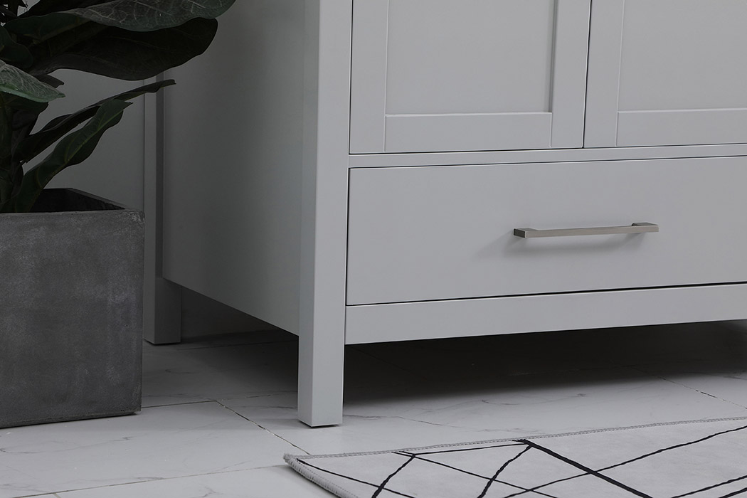 Elegant Bathroom Vanity - Gray (VF18842GR-BS)