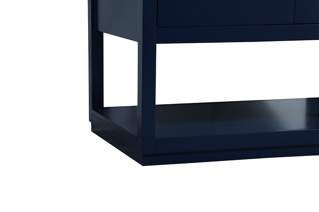 Elegant Bathroom Vanity - Blue (VF19236BL)