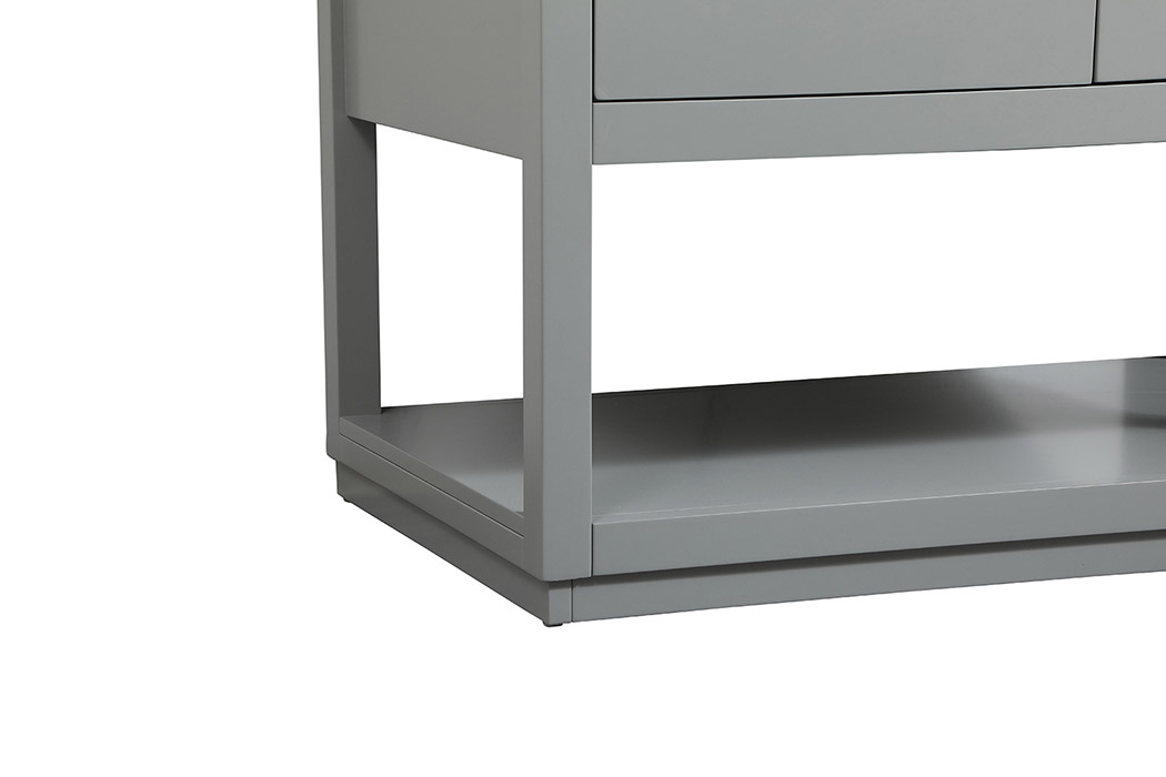 Elegant Bathroom Vanity - Gray (VF19236GR-BS)