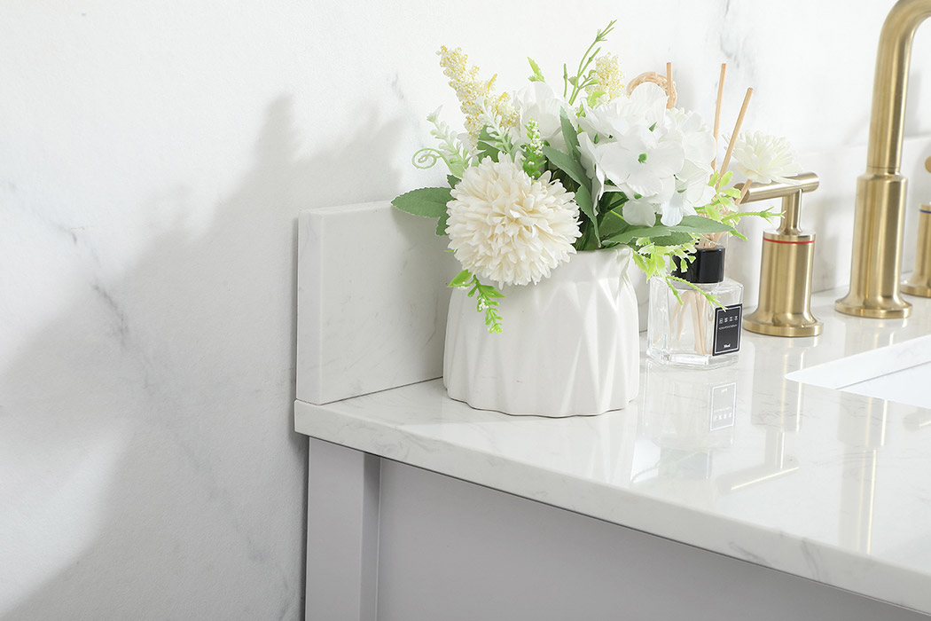 Elegant Bathroom Vanity - Gray (VF19236GR-BS)