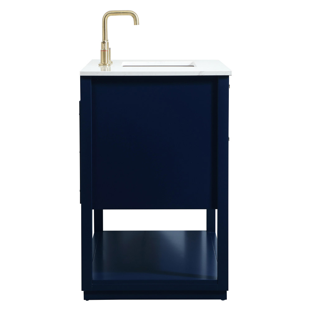 Elegant Bathroom Vanity - Blue (VF19242BL)