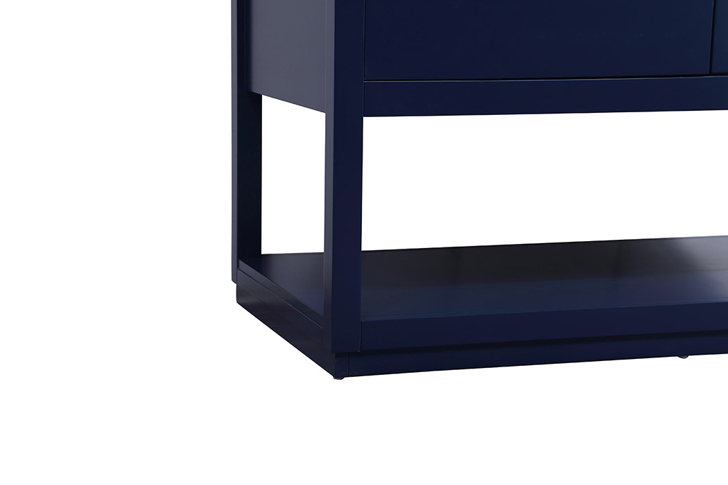 Elegant Bathroom Vanity - Blue (VF19242BL-BS)