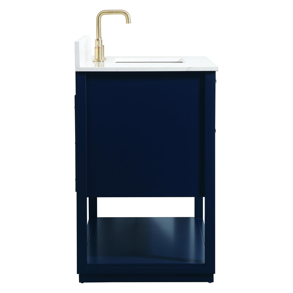 Elegant Bathroom Vanity - Blue (VF19242BL-BS)